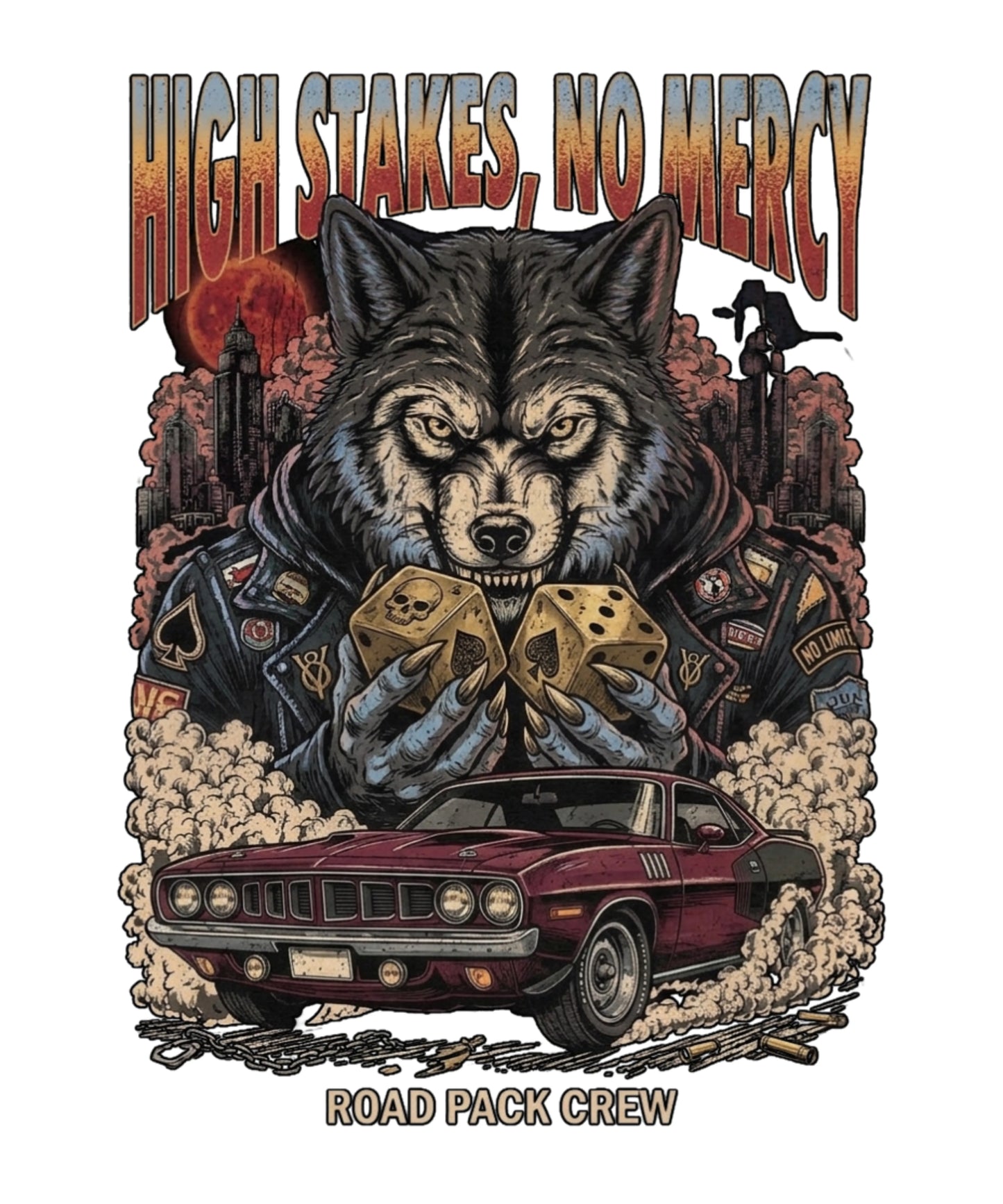 High Stakes No Mercy Oversized T-Shirt