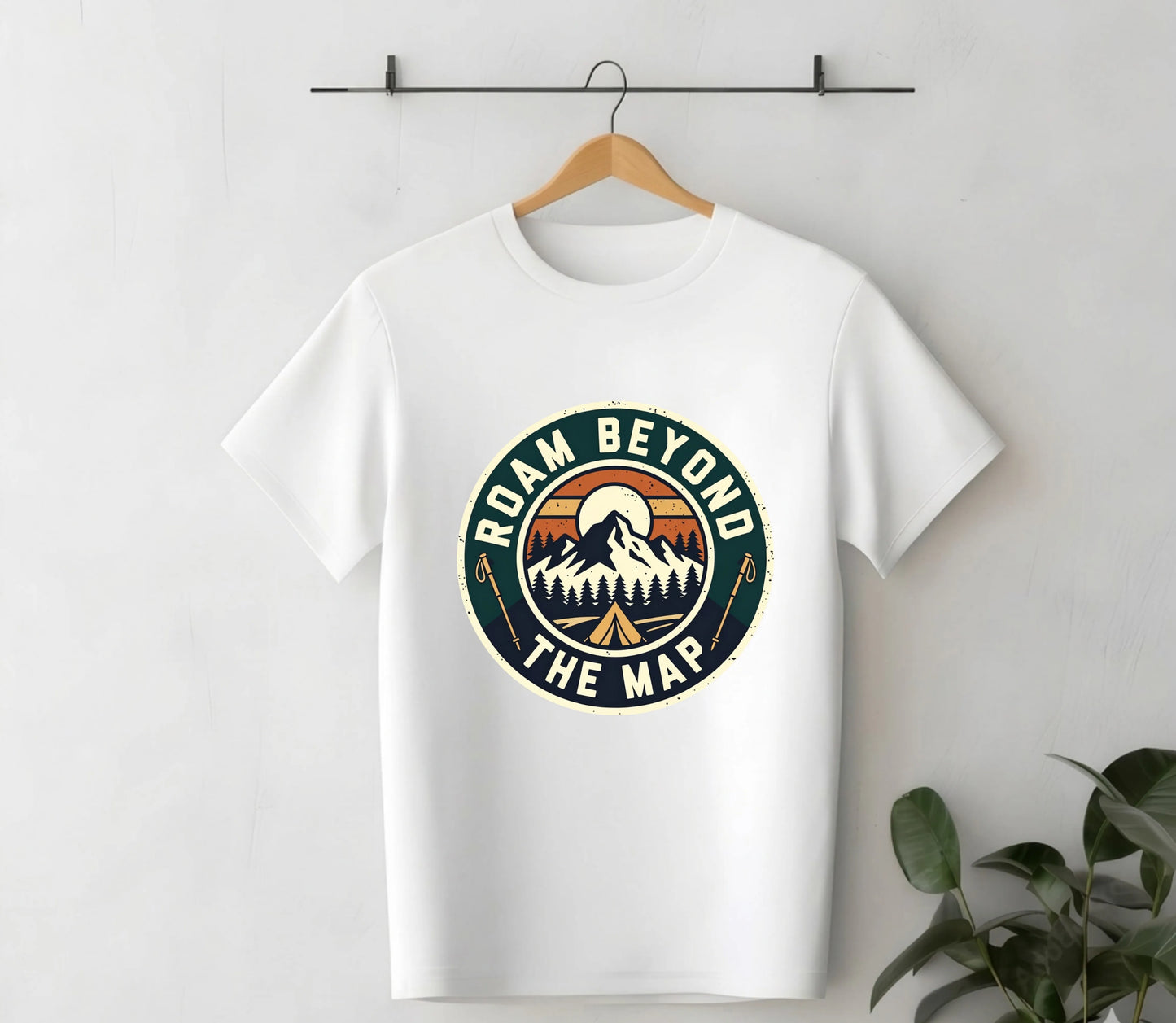Roam Beyond The Map - Unisex Oversized T-Shirt