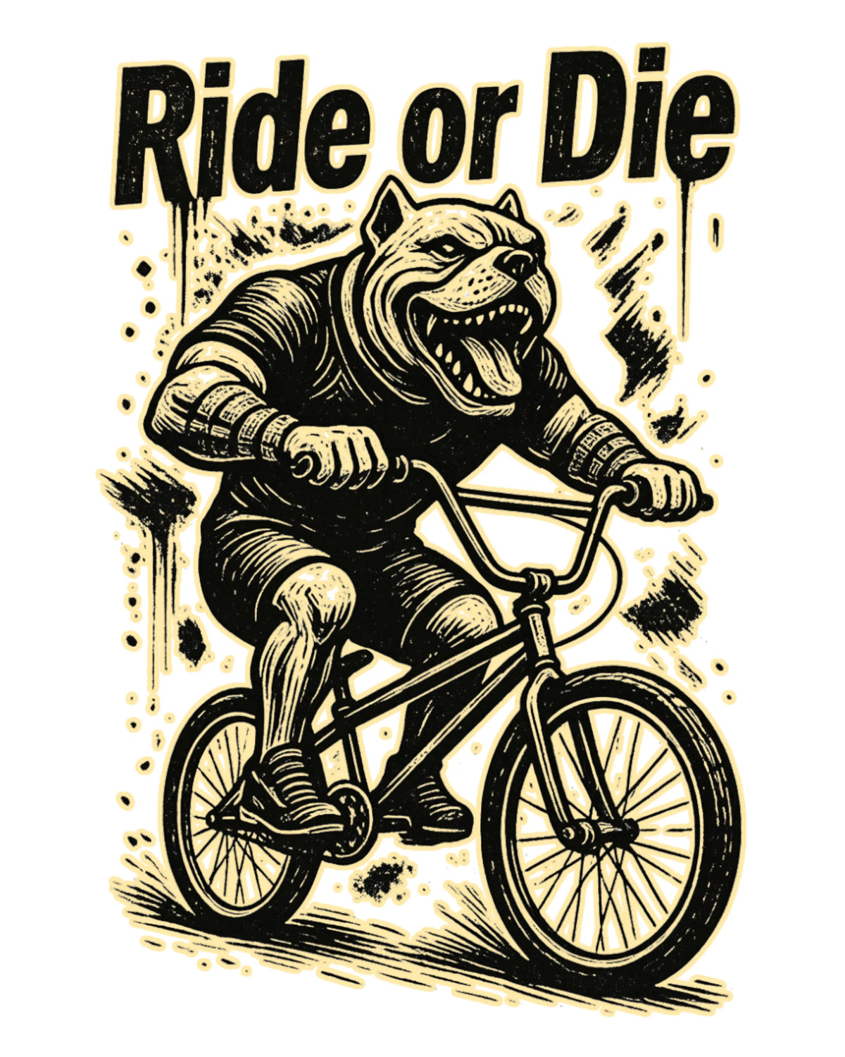 Pitbull BMX -Unisex Oversized Classic T-Shirt
