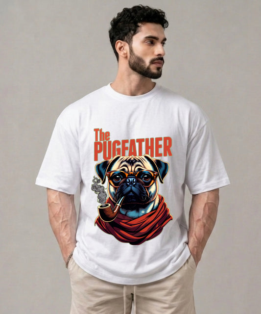 The Pugfather - Unisex Oversized Classic T-Shirt
