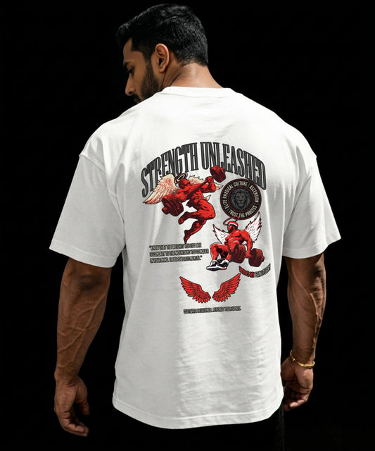 Strength Unleashed Unisex Oversized T-Shirt