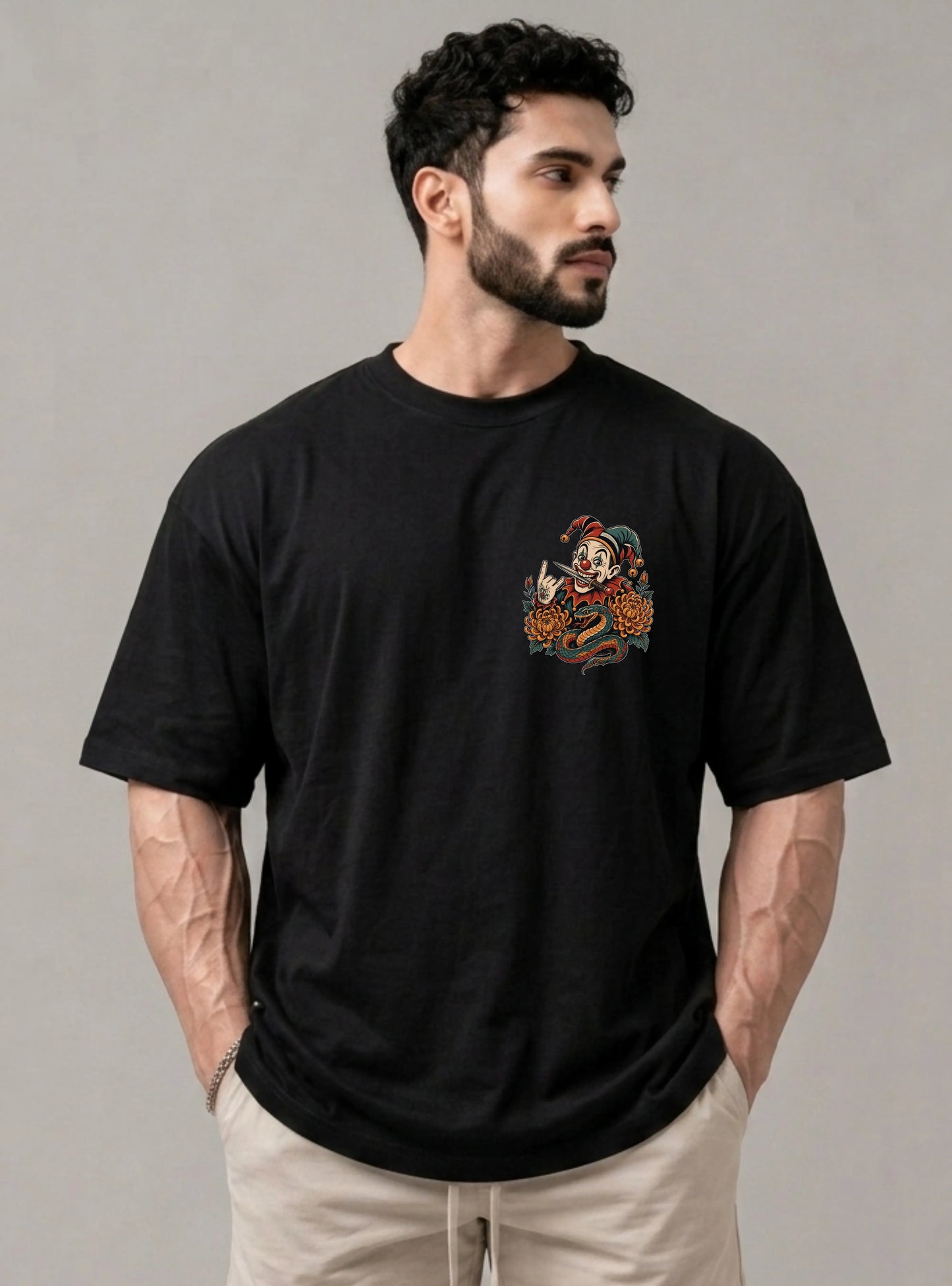 No Regrets | Just Vibes Oversized T-Shirt