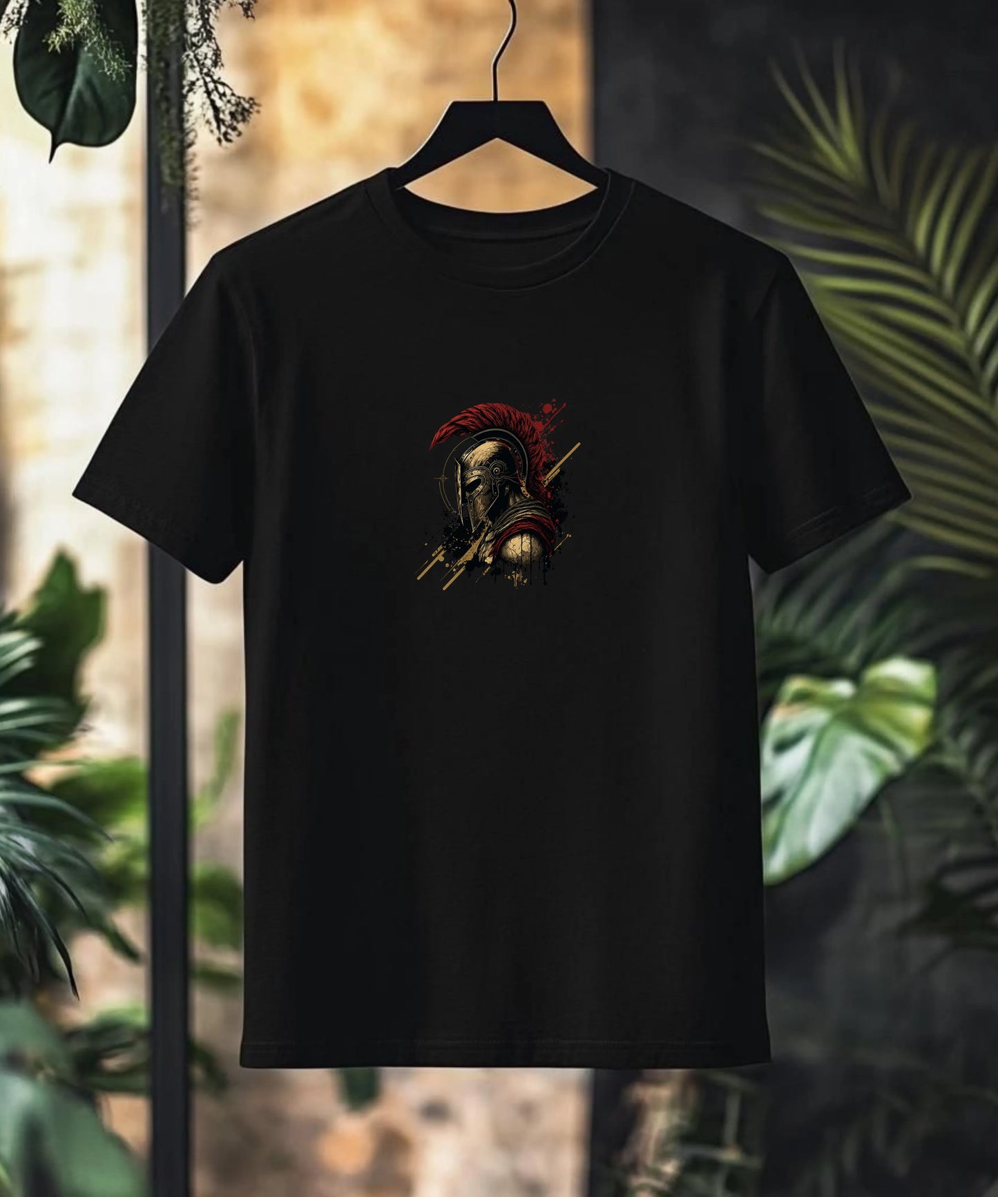 Master Your Mind | Spartan Warrior Motivational Oversized T-Shirt