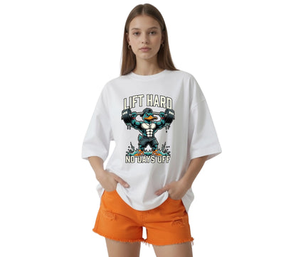 Muscular Duck - Unisex Oversized T-Shirt