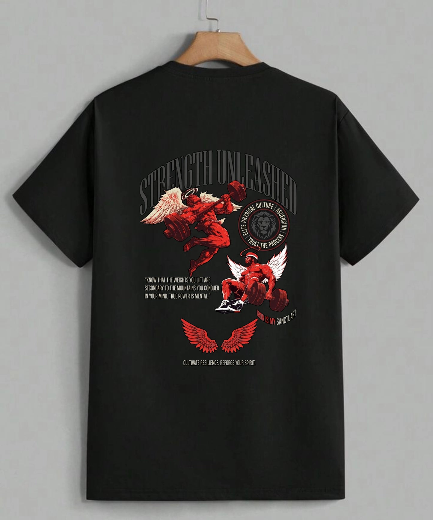 Strength Unleashed Oversized T-Shirt