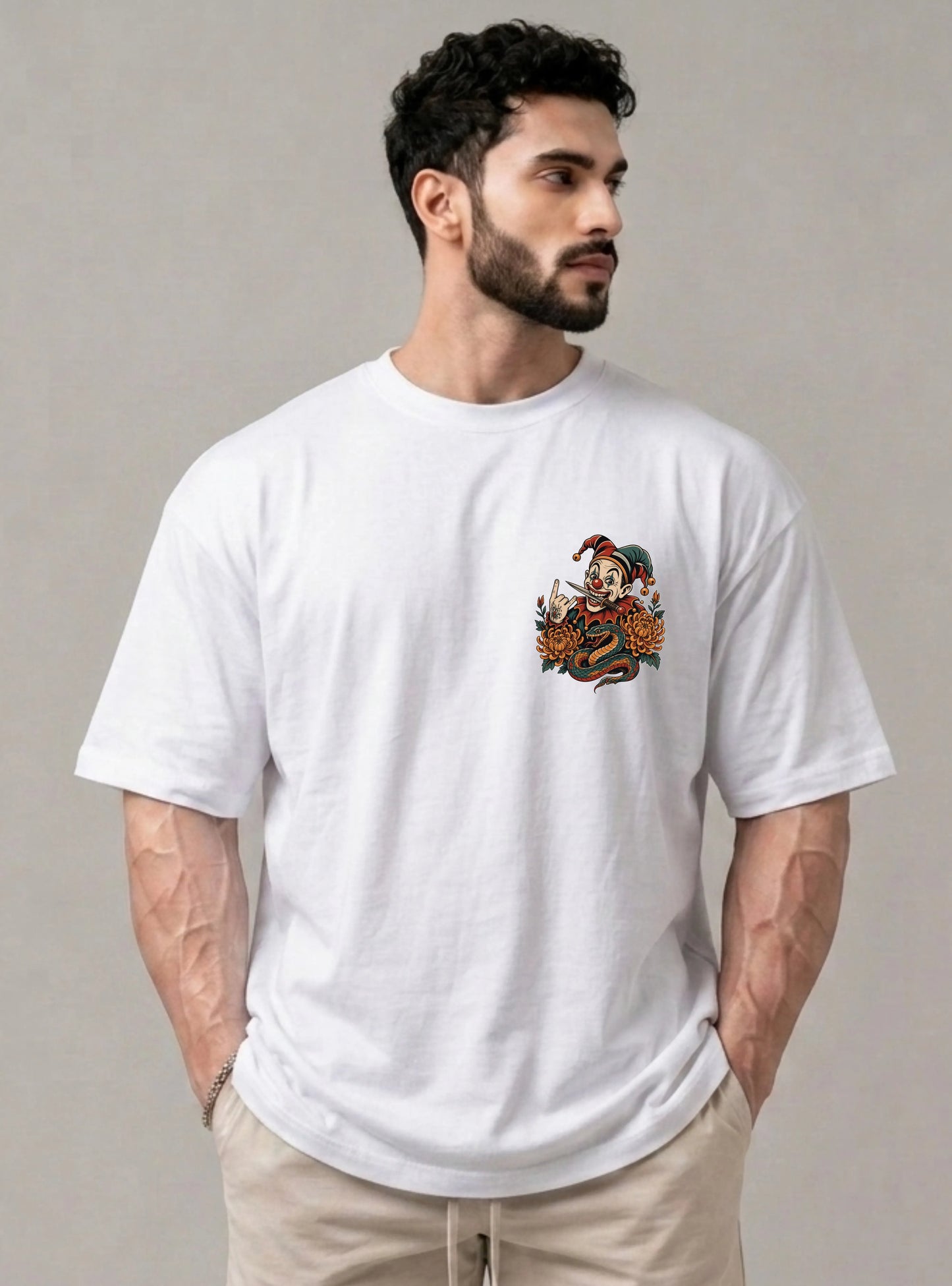 No Regrets | Just Vibes Oversized T-Shirt