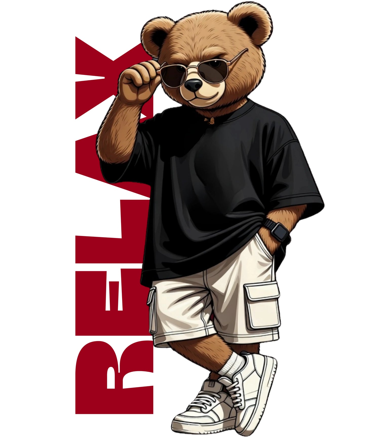 Cool Bear - Unisex Oversized T-Shirt