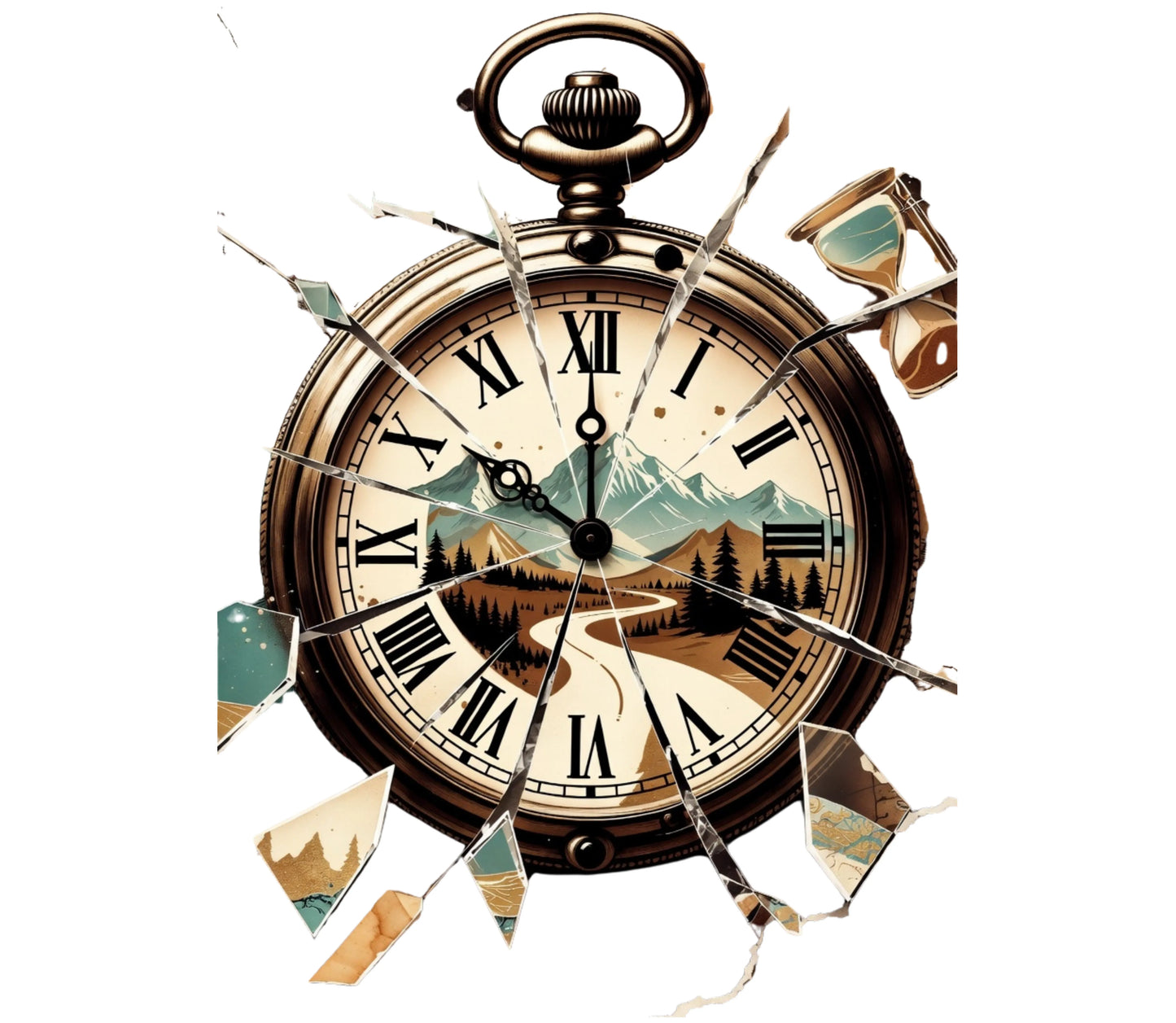 Time Waits For No One - Unisex Oversized T-Shirt