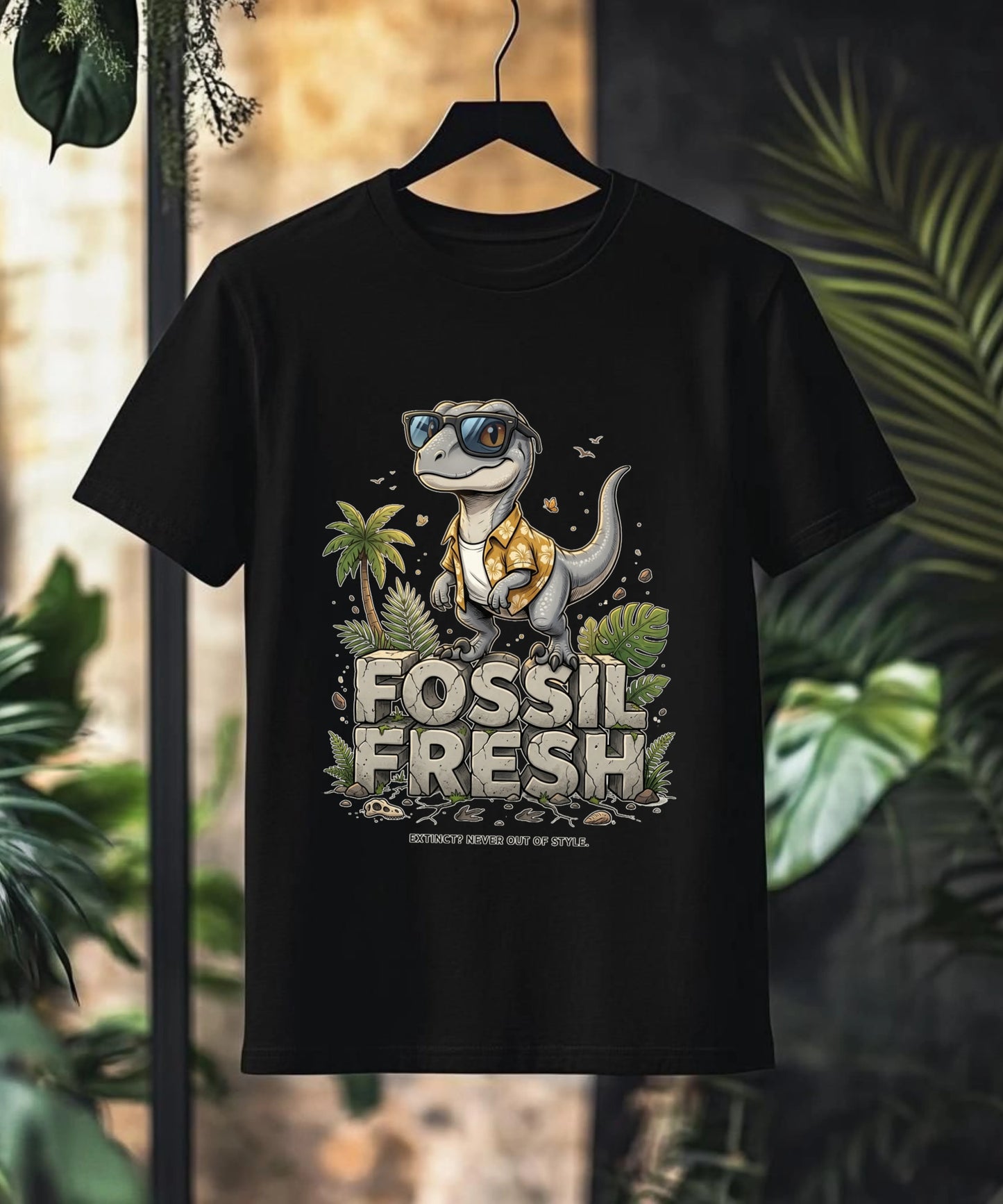 Fossil Fresh | Cool Dino Oversized T-Shirt