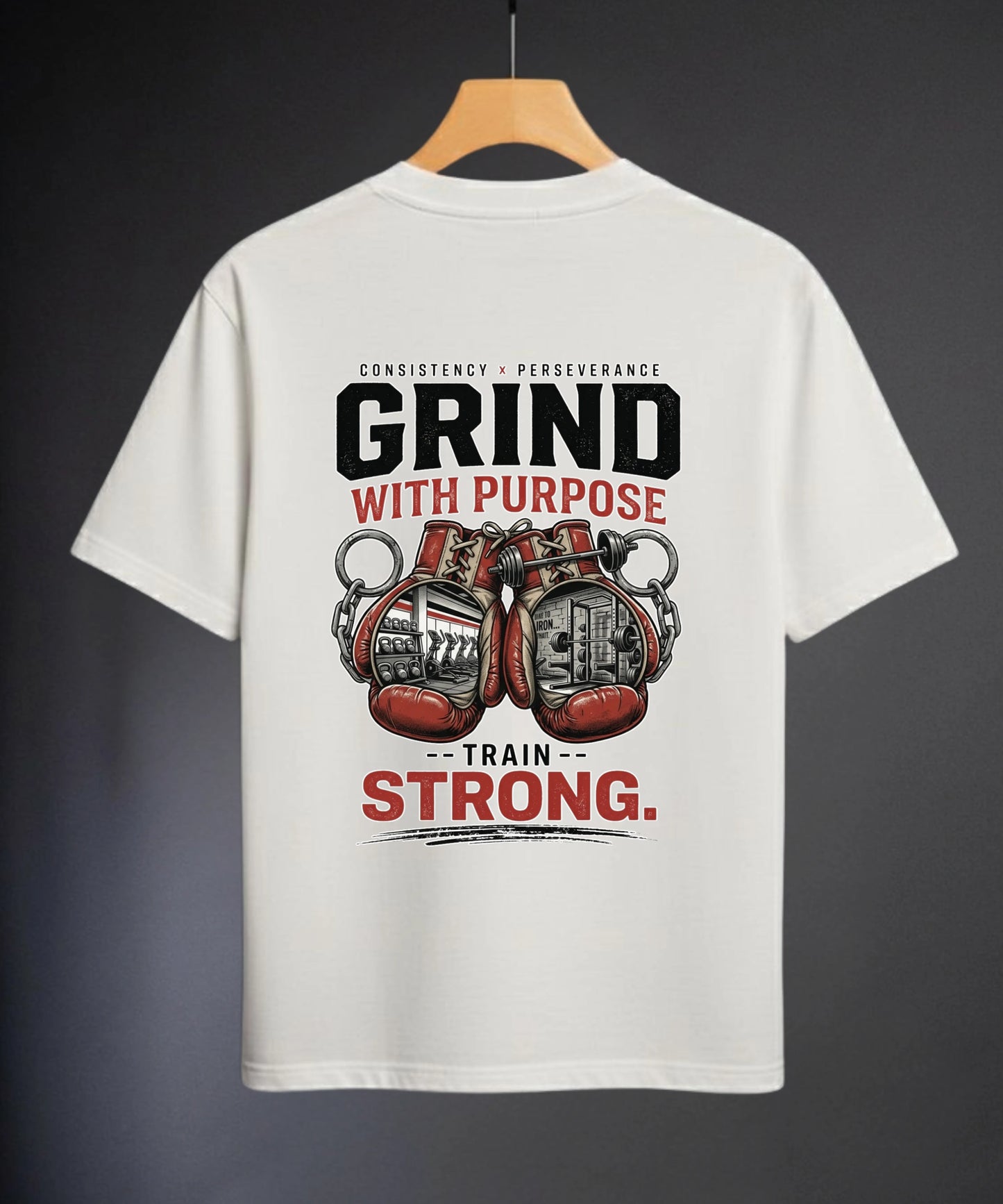 Train Strong Oversized T-Shirt