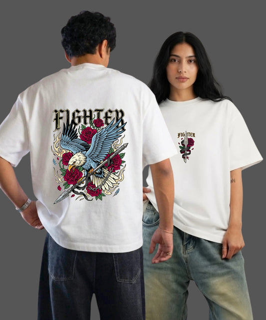 Fighter | Eagle Warrior Oversized T-Shirt