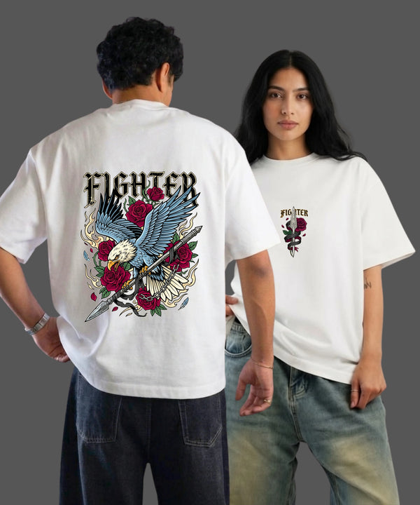 Fighter | Eagle Warrior Oversized T-Shirt