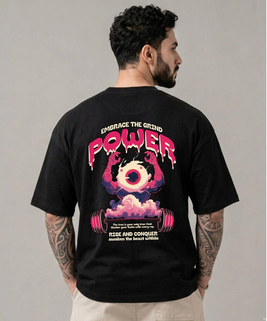 Embrace the Grind | Power Oversized T-Shirt