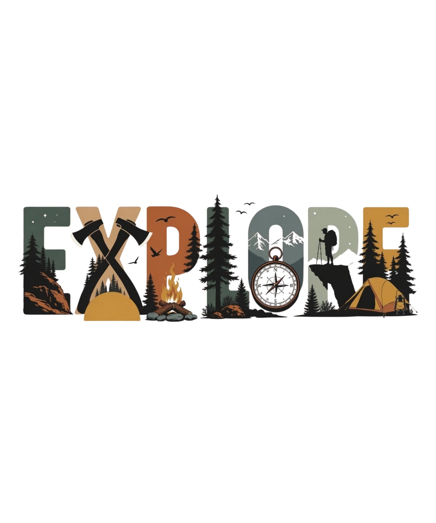 Explore | Outdoor Adventure Oversized T-Shirt