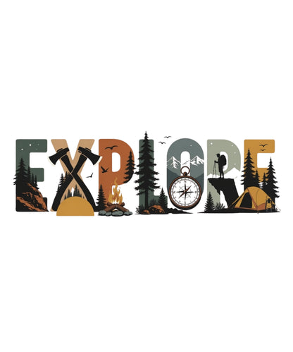 Explore | Outdoor Adventure Oversized T-Shirt