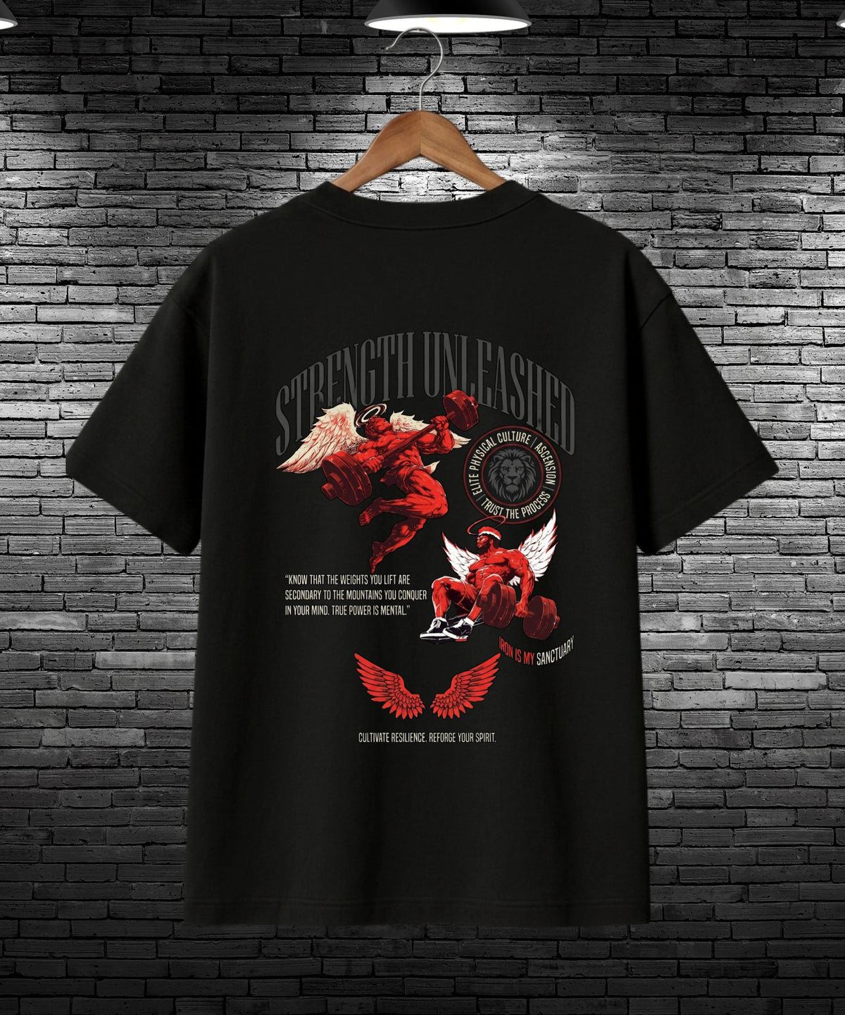 Strength Unleashed Unisex Oversized T-Shirt