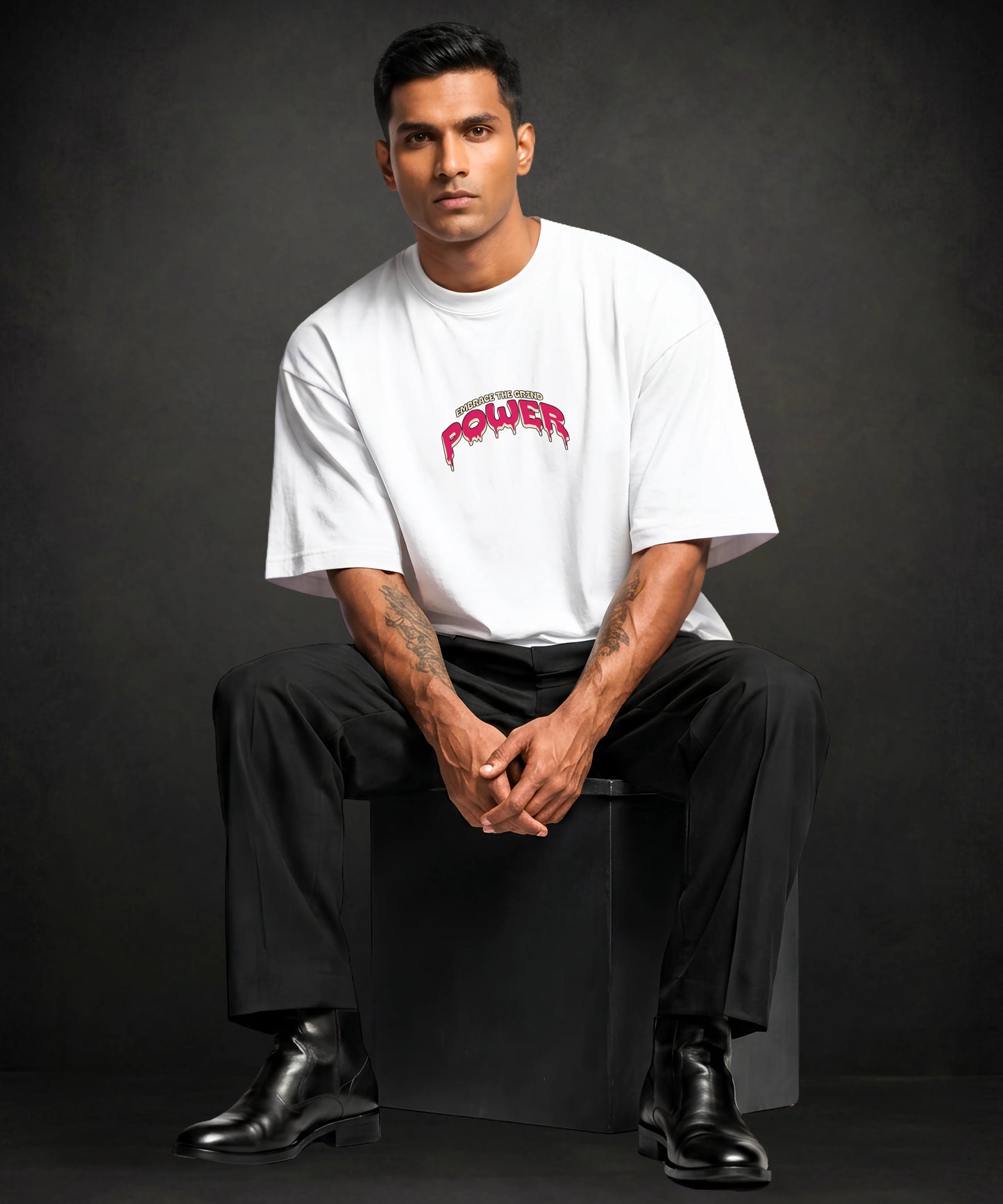 Embrace the Grind | Power Oversized T-Shirt