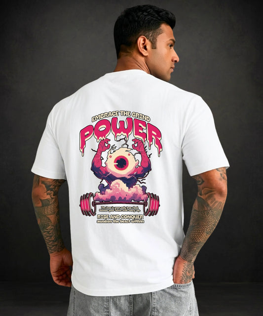 Embrace the Grind | Power Oversized T-Shirt