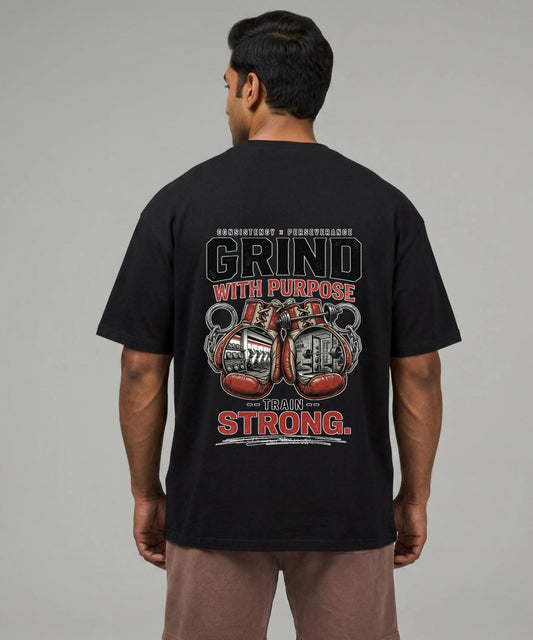 Train Strong Oversized T-Shirt
