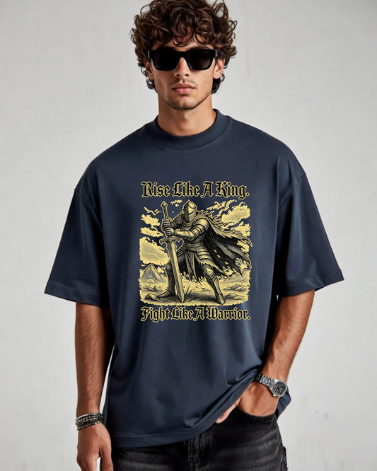 Rise Like A King - Unisex Oversized T-Shirt