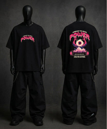 Embrace the Grind | Power Oversized T-Shirt