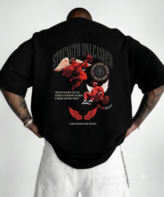 Strength Unleashed Oversized T-Shirt