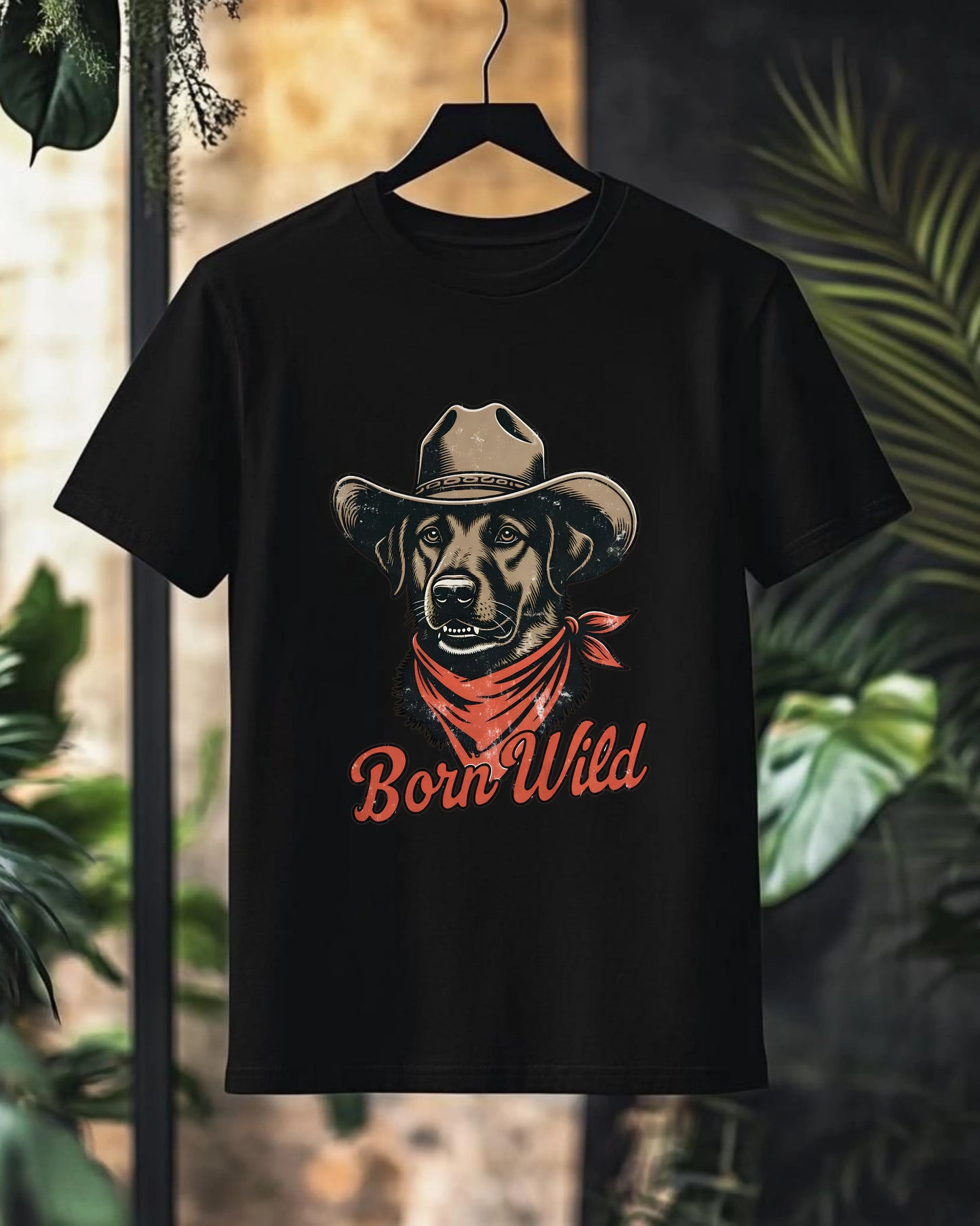 Born Wild Labrador - Unisex Oversized Classic T-Shirt