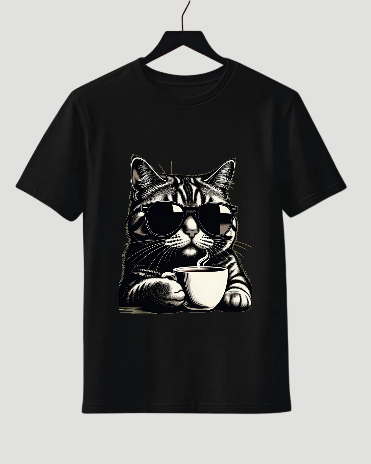 Cool Sunglasses Cat - Unisex Oversized Classic T-Shirt