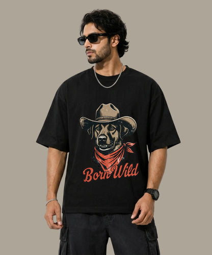 Born Wild Labrador - Unisex Oversized Classic T-Shirt