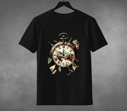 Time Waits For No One - Unisex Oversized T-Shirt