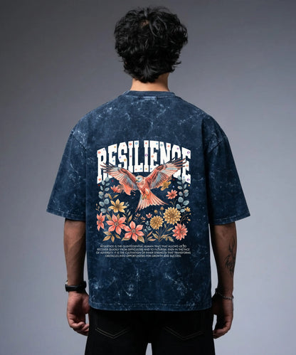 Resilience | Acid Wash Oversized Tee