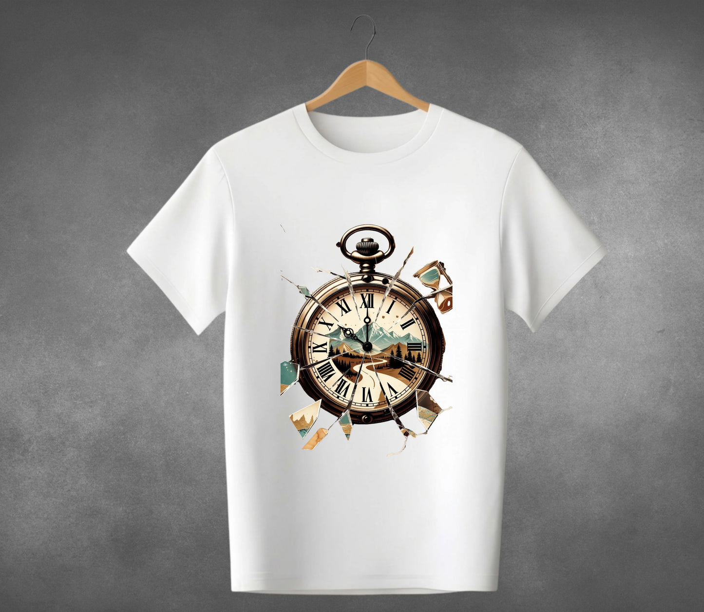 Time Waits For No One - Unisex Oversized T-Shirt
