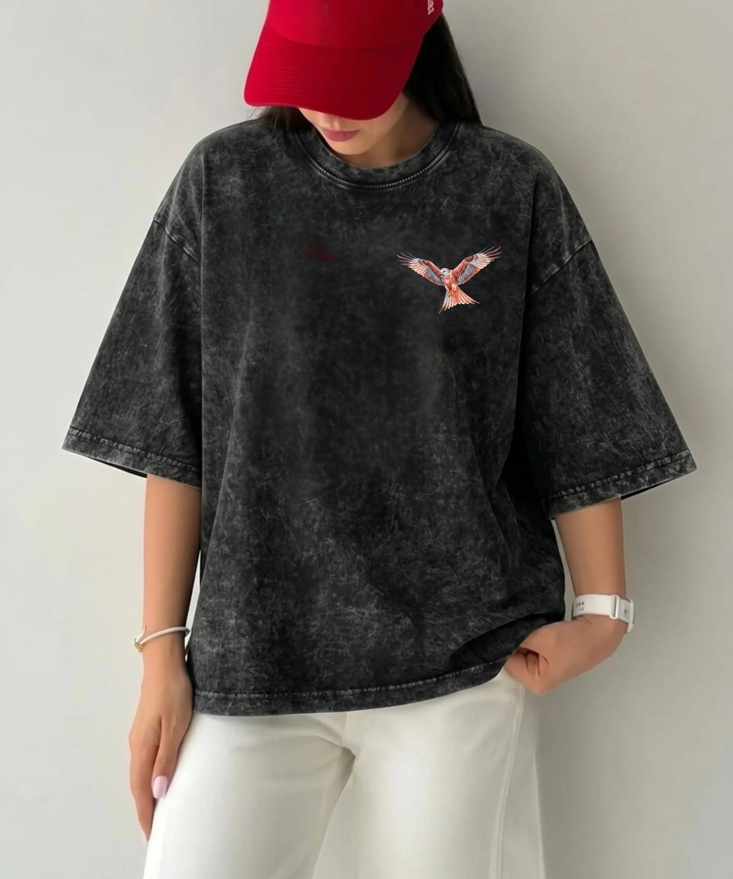 Resilience | Acid Wash Oversized Tee