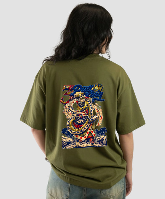 Poker King | Play Your Hand Oversized T-Shirt