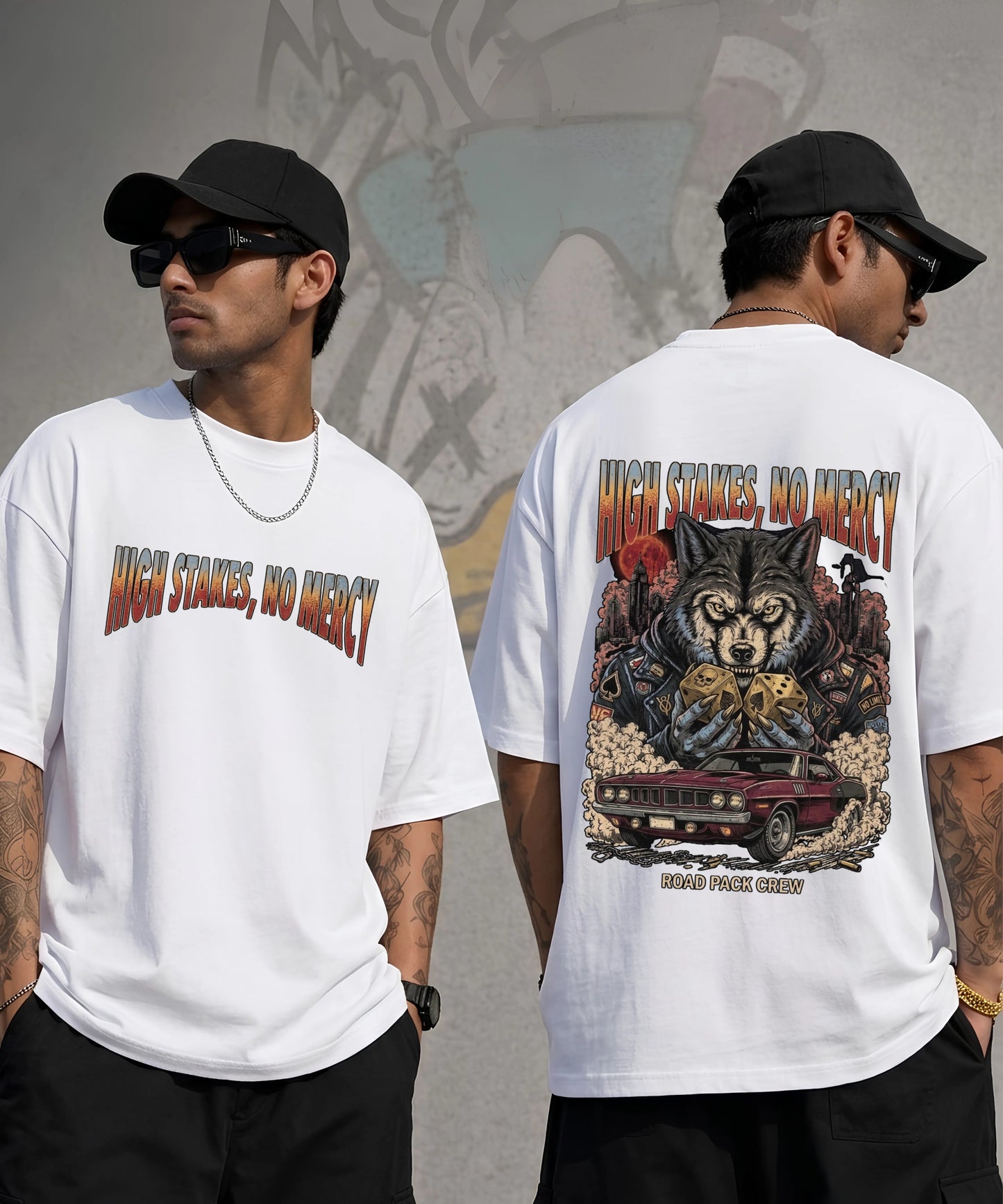 High Stakes No Mercy Oversized T-Shirt