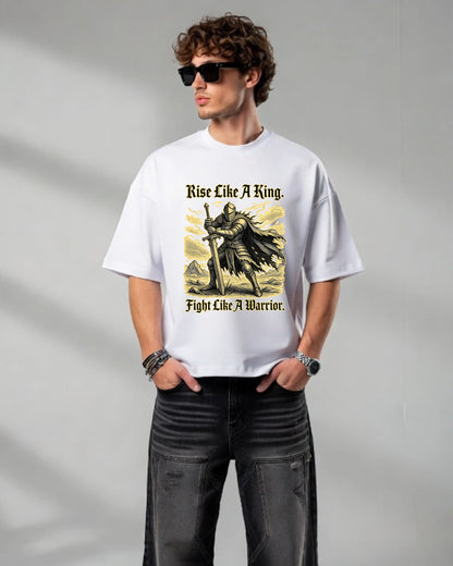 Rise Like A King - Unisex Oversized T-Shirt