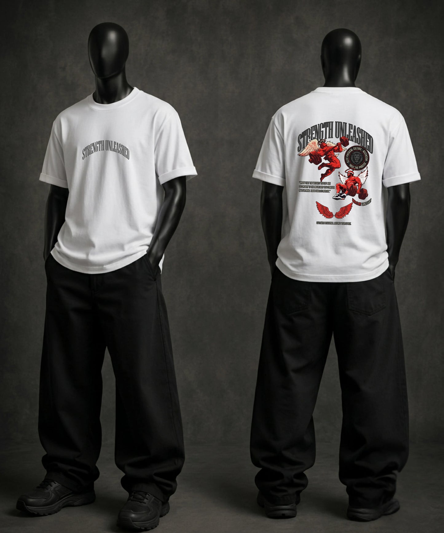 Strength Unleashed Oversized T-Shirt