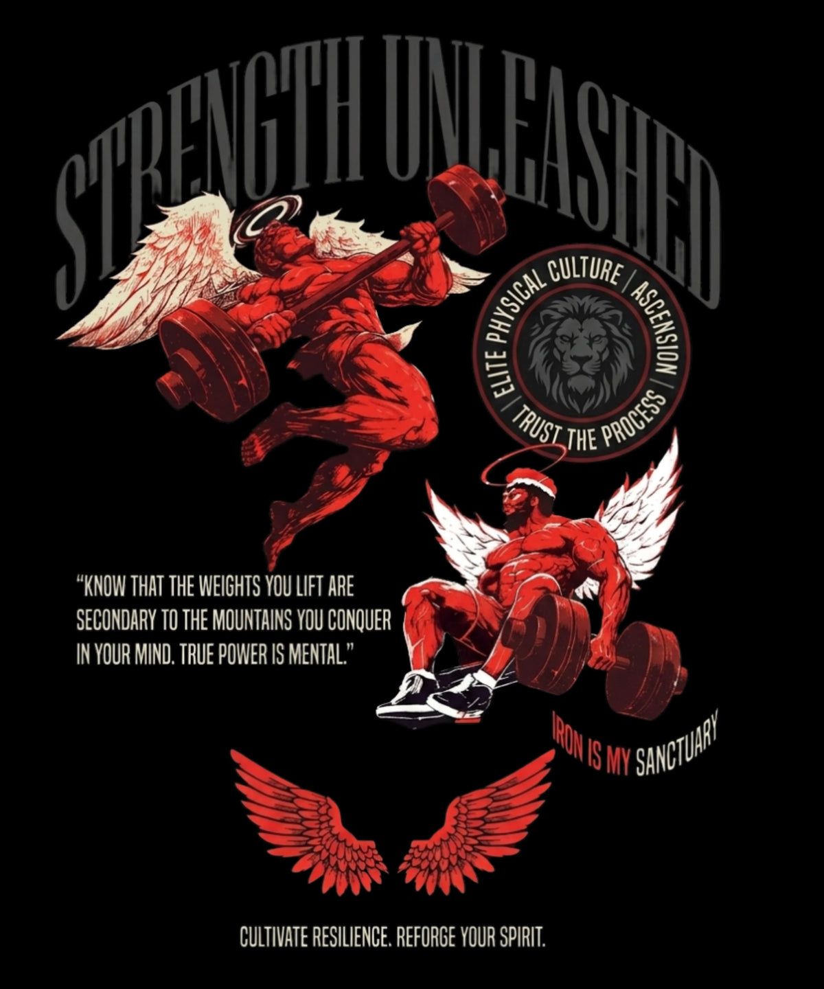 Strength Unleashed Unisex Oversized T-Shirt