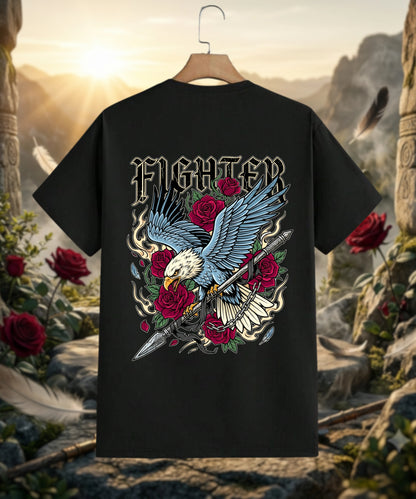 Fighter | Eagle Warrior Oversized T-Shirt